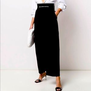 Alexander Wang high-rise wide-leg zoot trousers